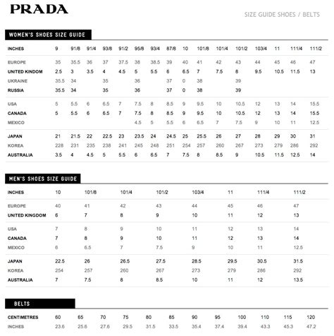 taille prada|prada dress size chart.